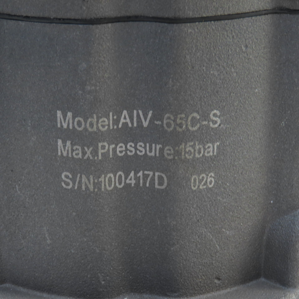 AIV-65C-S Screw  Compressor Intake Valve 15 Bar 220/230V Coil