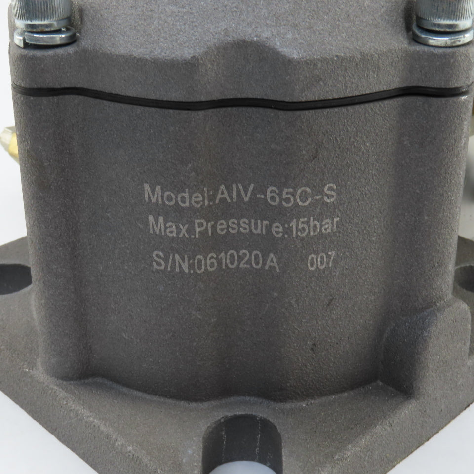 AIV-65C-S Screw  Compressor Intake Valve 15 Bar 220/230V Coil Missing Parts