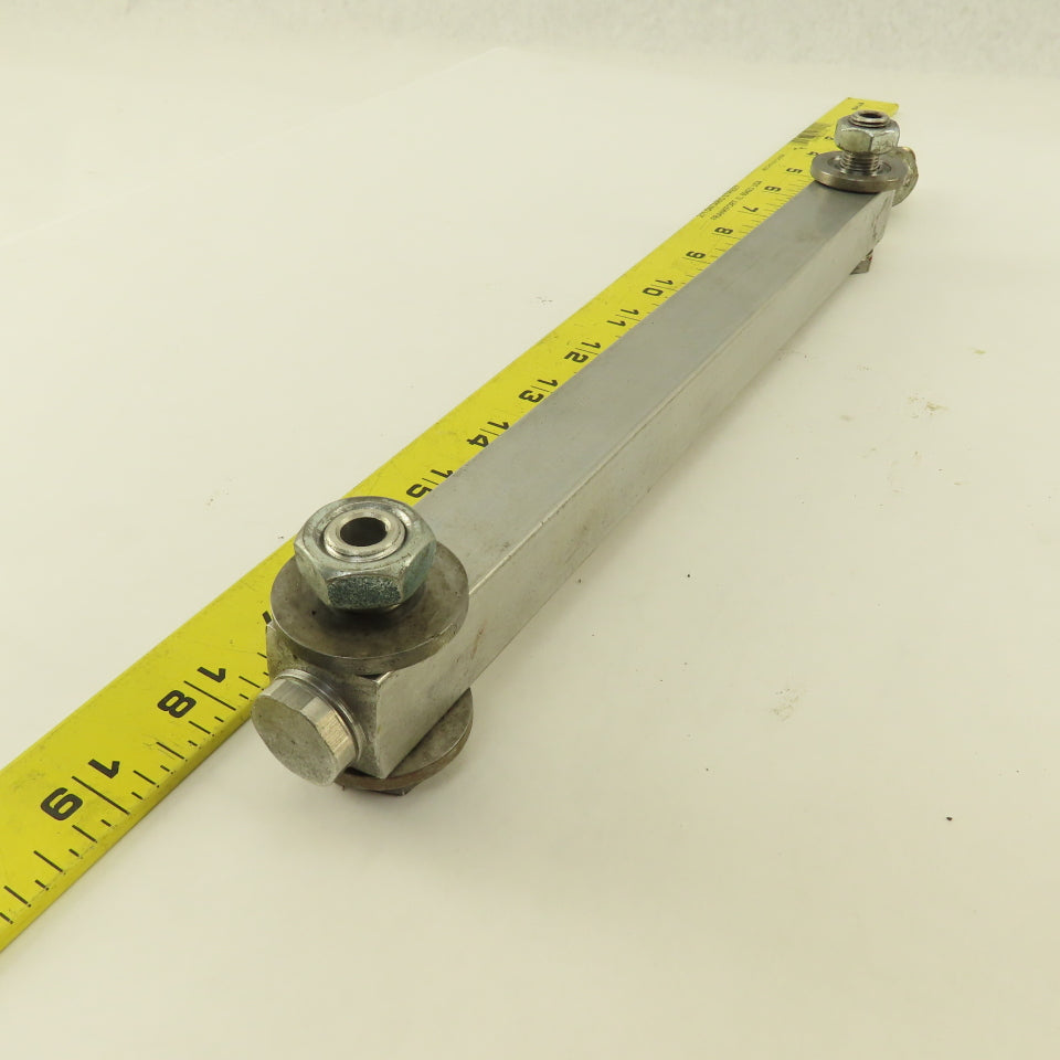 Lube Devices 3/4" x 11" Glass Vile Liquid Level Sight Gauge 10" Port Centers