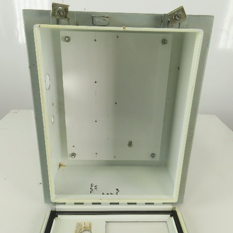 Hoffman A162008LP Electrical Enclosure 16x20x8" W/Back Plate & Disconnect