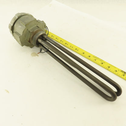 Chromalox MT0-215E2 480V 1.5kW 1500W 1Ph Screw Plug Immersion Heater