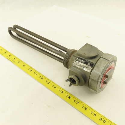 Chromalox MT0-215E2 480V 1.5kW 1500W 1Ph Screw Plug Immersion Heater
