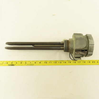 Chromalox MT0-215E2 480V 1.5kW 1500W 1Ph Screw Plug Immersion Heater