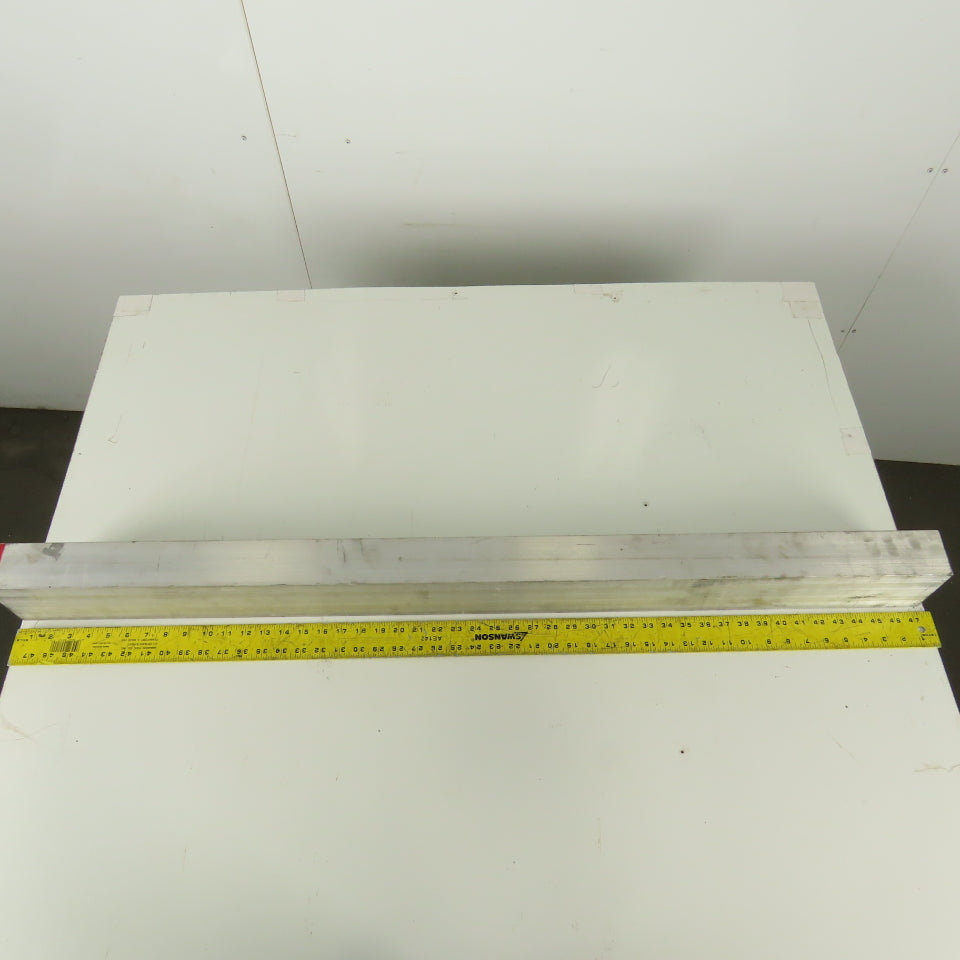 2-1/2" x 4" Rectangle 6061 T6511 Aluminum Bar x 47" Long