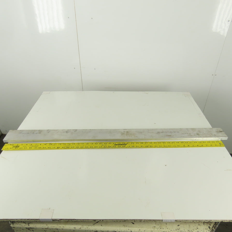 3/4" x 3-1/2" Rectangle 6061 T6511 Solid Aluminum Flat Bar x 50" Long