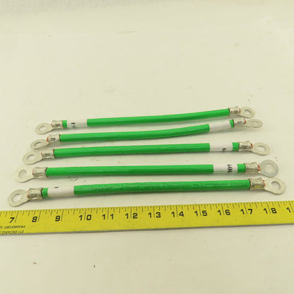 1/0 AWG Stranded Copper Wire Industrial Ground Heavy Duty System 12" Lot of 5