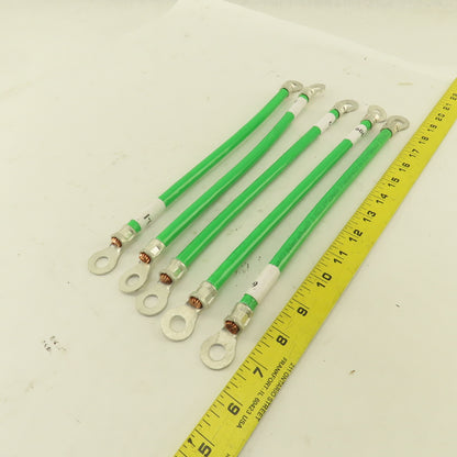 1/0 AWG Stranded Copper Wire Industrial Ground Heavy Duty System 12" Lot of 5