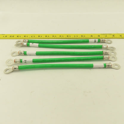 1/0 AWG Stranded Copper Wire Industrial Ground Heavy Duty System 12" Lot of 5