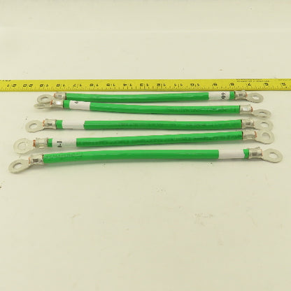 1/0 AWG Stranded Copper Wire Industrial Ground Heavy Duty System 12" Lot of 5
