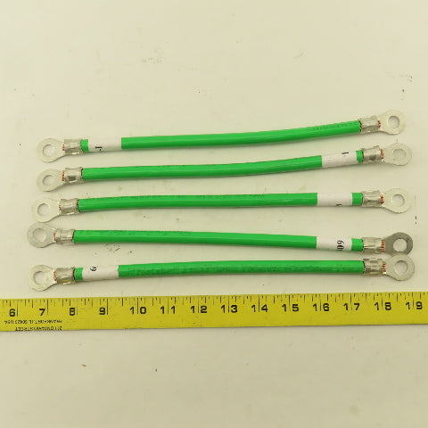 1/0 AWG Stranded Copper Wire Industrial Ground Heavy Duty System 12" Lot of 5