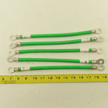 1/0 AWG Stranded Copper Wire Industrial Ground Heavy Duty System 12" Lot of 5