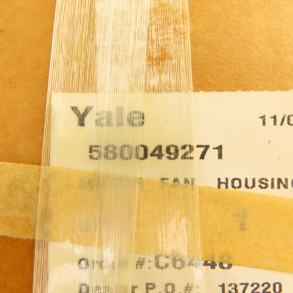 Yale 580049271 Motor Fan Housing A 12V Forklift