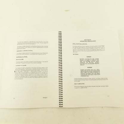 Monitowoc SM3146E-25262 Crane Care Operator Manual