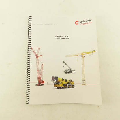 Monitowoc SM3146E-25262 Crane Care Operator Manual