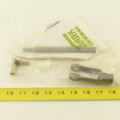 Clark Forklift Step Rod Assembly W/1312303 Rod End & 2J008300 Clevis
