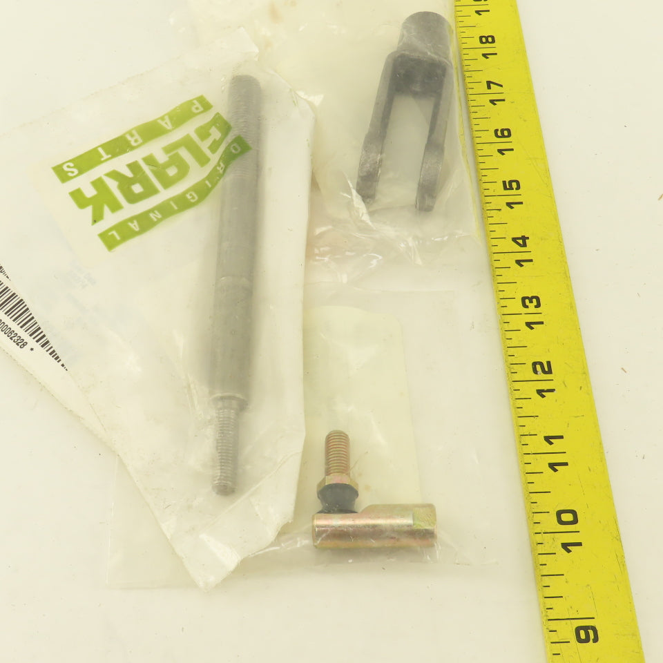 Clark Forklift Step Rod Assembly W/1312303 Rod End & 2J008300 Clevis