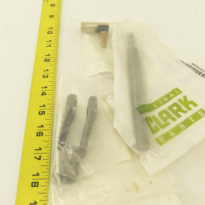 Clark Forklift Step Rod Assembly W/1312303 Rod End & 2J008300 Clevis