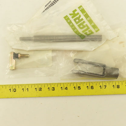 Clark Forklift Step Rod Assembly W/1312303 Rod End & 2J008300 Clevis
