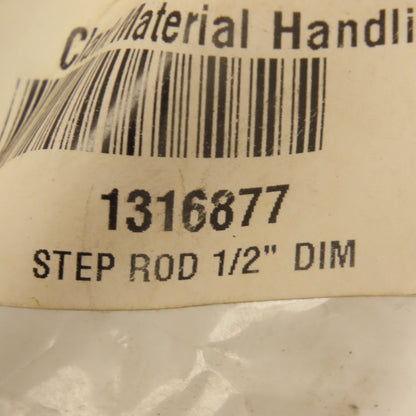 Clark Forklift Step Rod Assembly W/1312303 Rod End & 2J008300 Clevis