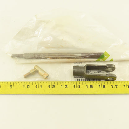 Clark Forklift Step Rod Assembly W/1312303 Rod End & 2J008300 Clevis