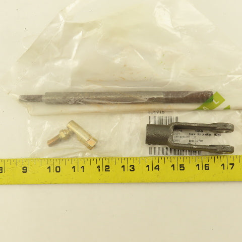 Clark Forklift Step Rod Assembly W/1312303 Rod End & 2J008300 Clevis