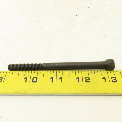 5/16"-18 x 4" Alloy Steel Black Oxide Socket Head Cap Screw Bolt SHCS Lot of 40