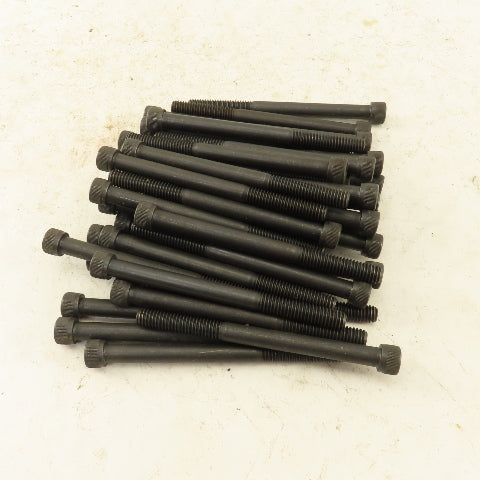 5/16"-18 x 4" Alloy Steel Black Oxide Socket Head Cap Screw Bolt SHCS Lot of 40