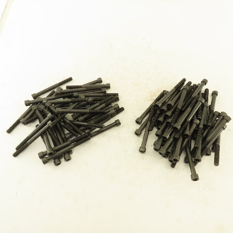 5/16"-18 x 3-1/4" & 3-1/2" Socket Head Cap Screw Bolt Black Oxide Mixed Lot/85