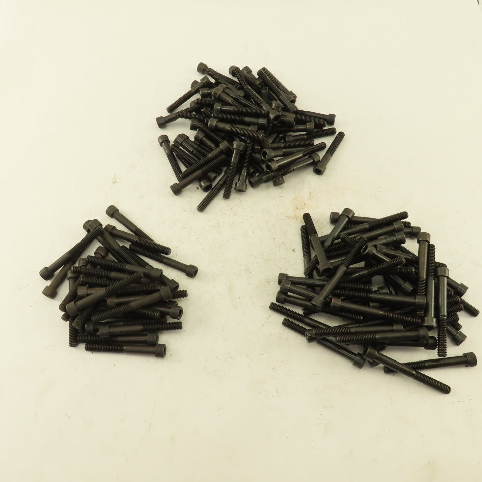 5/16"-18 x 2" - 2-3/4" Socket Head Cap Screw Bolt Black Oxide Mixed Lot Of 125