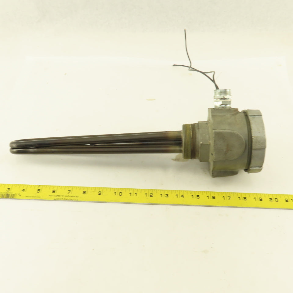 Chromalox 480V 1.5kW 1500W 1Ph Screw Plug Immersion Heater