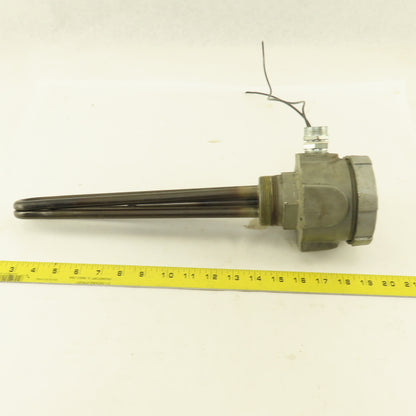 Chromalox 480V 1.5kW 1500W 1Ph Screw Plug Immersion Heater