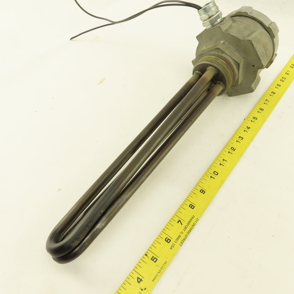 Chromalox 480V 1.5kW 1500W 1Ph Screw Plug Immersion Heater