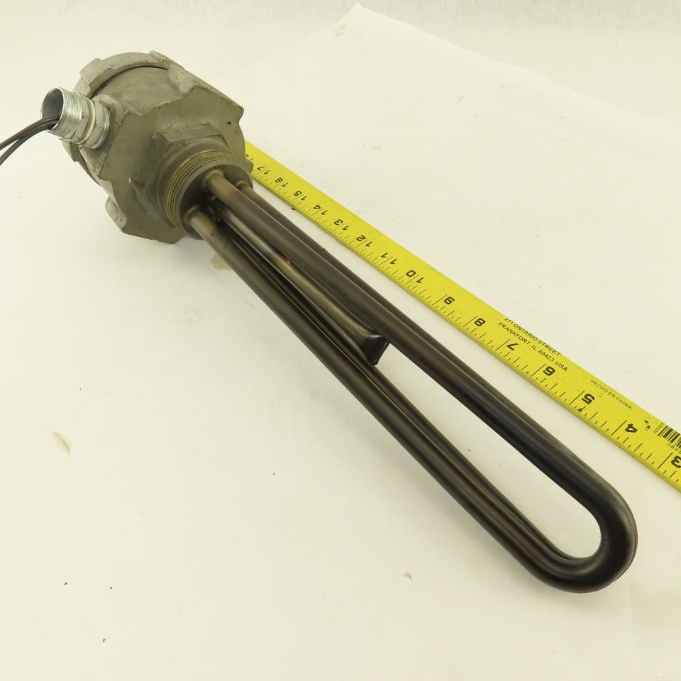 Chromalox 480V 1.5kW 1500W 1Ph Screw Plug Immersion Heater