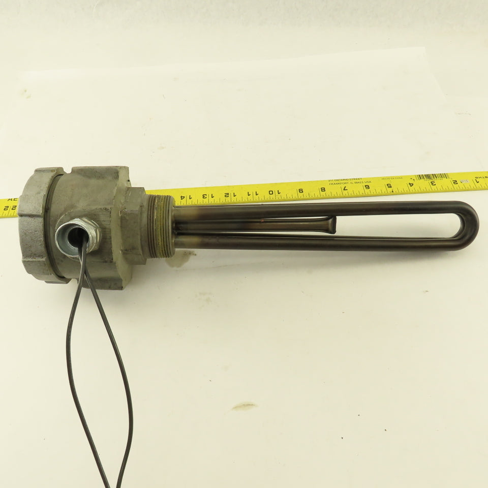 Chromalox 480V 1.5kW 1500W 1Ph Screw Plug Immersion Heater
