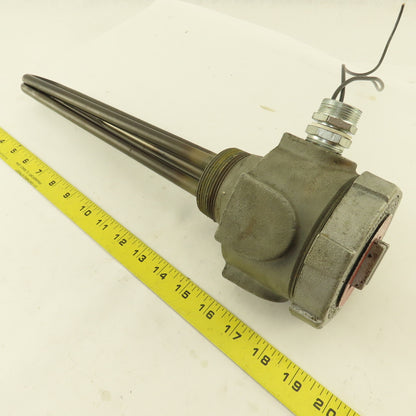 Chromalox 480V 1.5kW 1500W 1Ph Screw Plug Immersion Heater