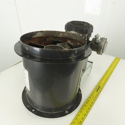 Haz Loc 1/2Hp 3Ph 208-230/460V 1725RPM Inline Duct Axial Booster Blower 12"