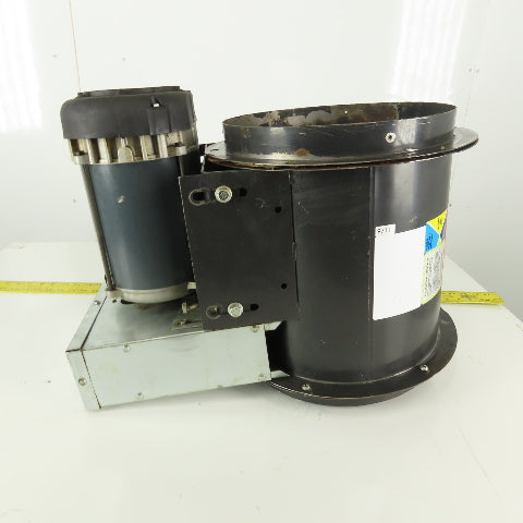 Haz Loc 1/2Hp 3Ph 208-230/460V 1725RPM Inline Duct Axial Booster Blower 12"