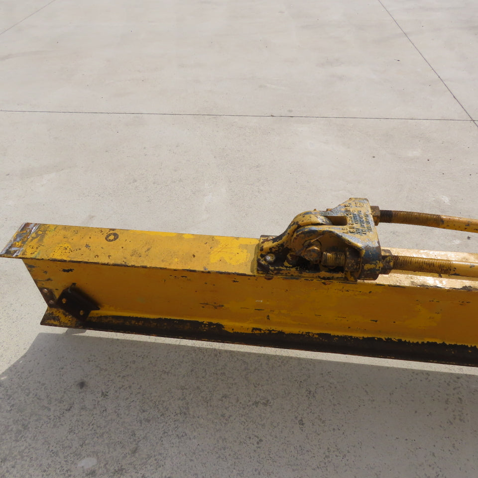 Borg-Warner 2000Lb (1Ton) Cap Wall-Mount Overbraced Tie-Rod Jib Crane 235" Swing