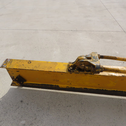 Borg-Warner 2000Lb (1Ton) Cap Wall-Mount Overbraced Tie-Rod Jib Crane 235" Swing