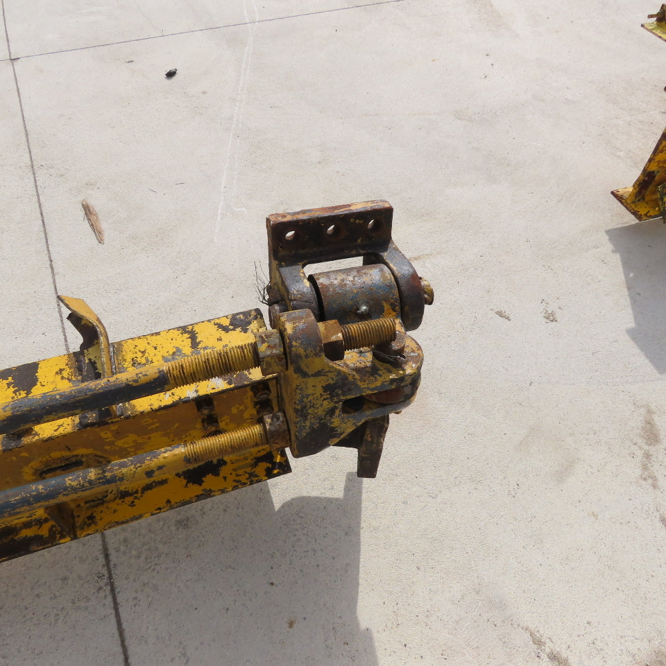 Borg-Warner 2000Lb (1Ton) Cap Wall-Mount Overbraced Tie-Rod Jib Crane 235" Swing