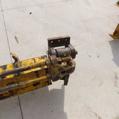 Borg-Warner 2000Lb (1Ton) Cap Wall-Mount Overbraced Tie-Rod Jib Crane 235" Swing