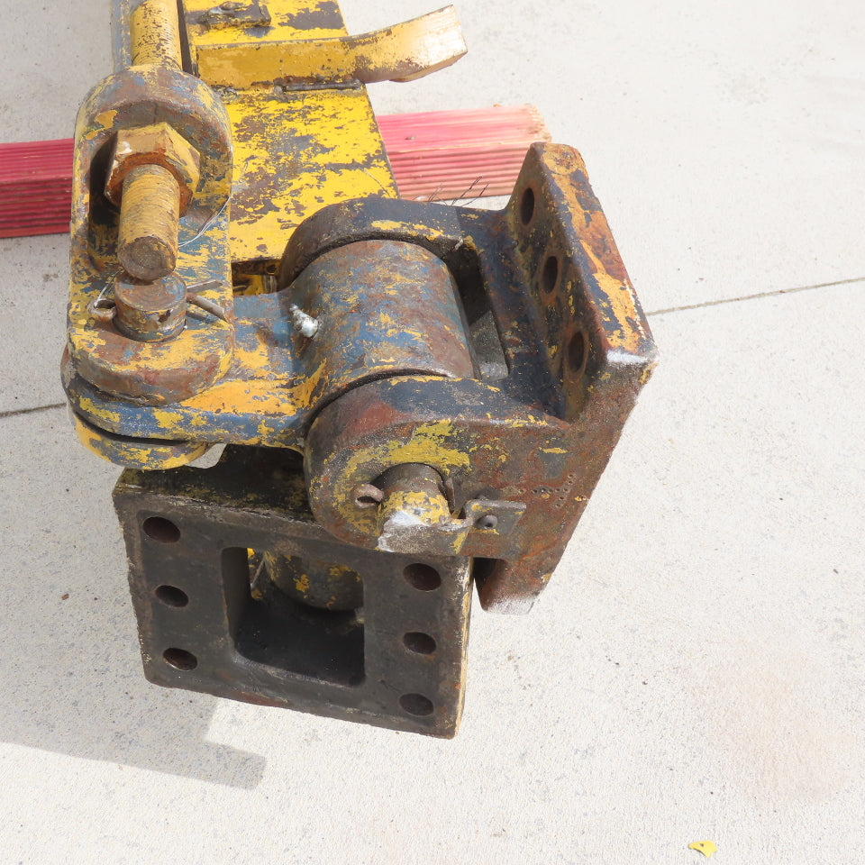 Borg-Warner 2000Lb (1Ton) Cap Wall-Mount Overbraced Tie-Rod Jib Crane 235" Swing