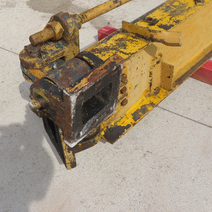 Borg-Warner 2000Lb (1Ton) Cap Wall-Mount Overbraced Tie-Rod Jib Crane 235" Swing