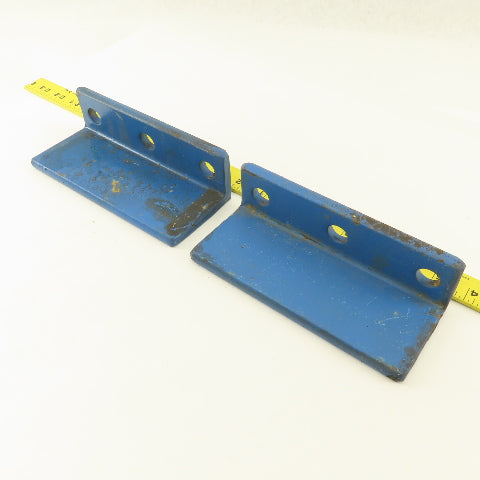 Gorbel Style Underhung Bridge Crane Angle End Stop 7" x 3" x 2" Lot Of 2