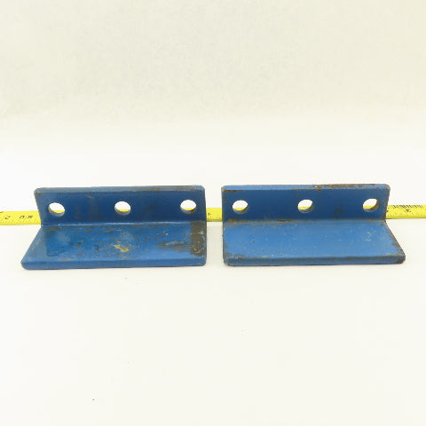 Gorbel Style Underhung Bridge Crane Angle End Stop 7" x 3" x 2" Lot Of 2