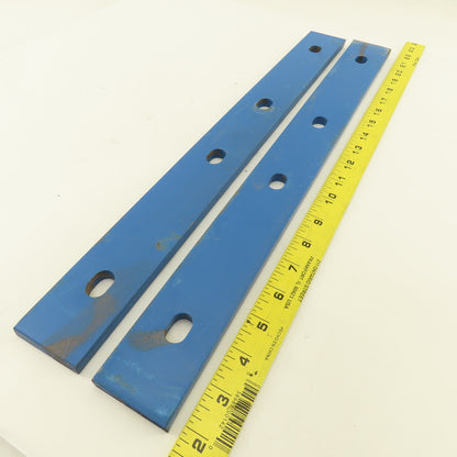 Gorbel 2" x 20" Steel Flat Mending Bracket 3/8" Thick Lot Of 2