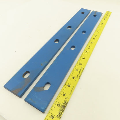 Gorbel 2" x 20" Steel Flat Mending Bracket 3/8" Thick Lot Of 2