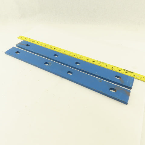Gorbel 2" x 20" Steel Flat Mending Bracket 3/8" Thick Lot Of 2