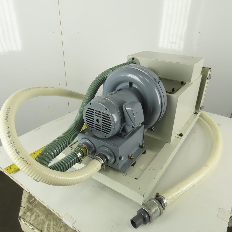 Hitachi VBL-007-E .7kW 200/220V 50/60Hz Cabinet Vacuum Gravity Dust Separator