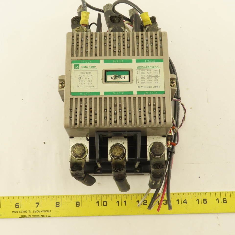 LG SMC-150P KSC4504 Contactor Relay 440V 150A 100-127V Coil